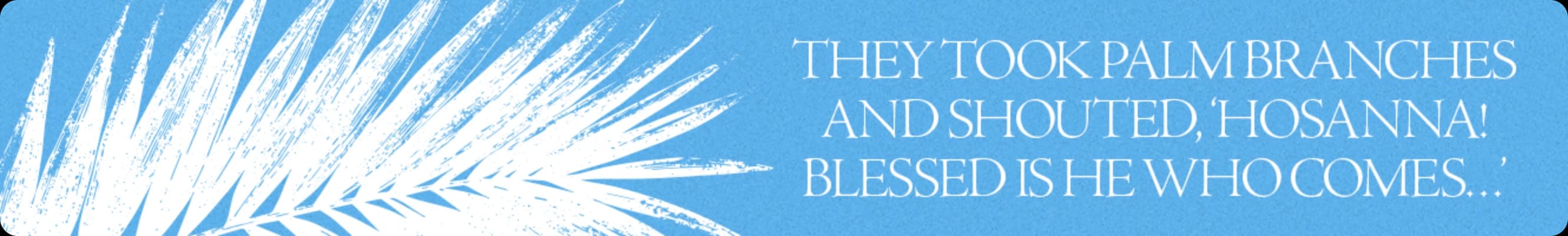 Passover Production Banner