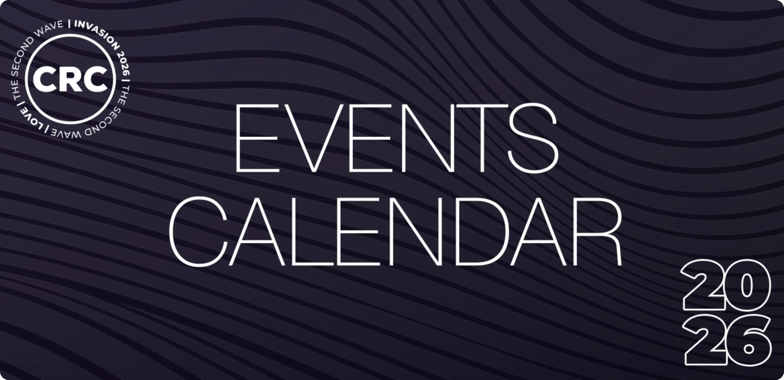 CRC events calendar