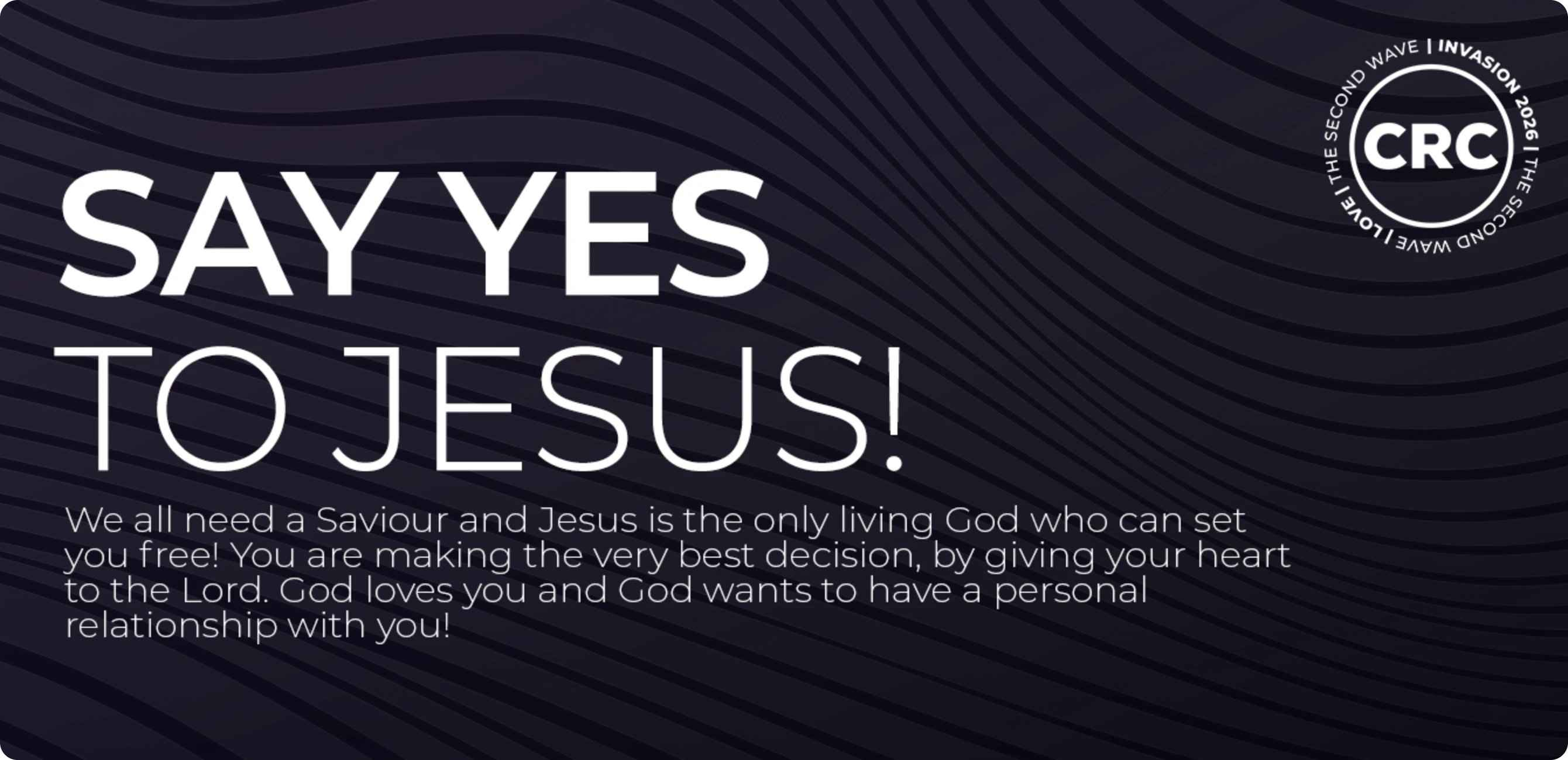 Say Yes to Jesus!